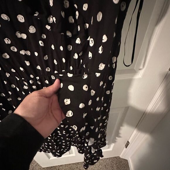 NWT Lane Bryant Black and White Pattern Dress - Size 22/24 - Picture 2 of 8